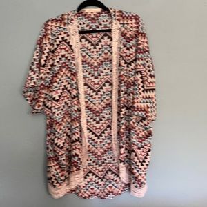 Light weight duster. Size Xl